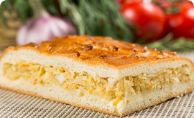 Пирог с курицей